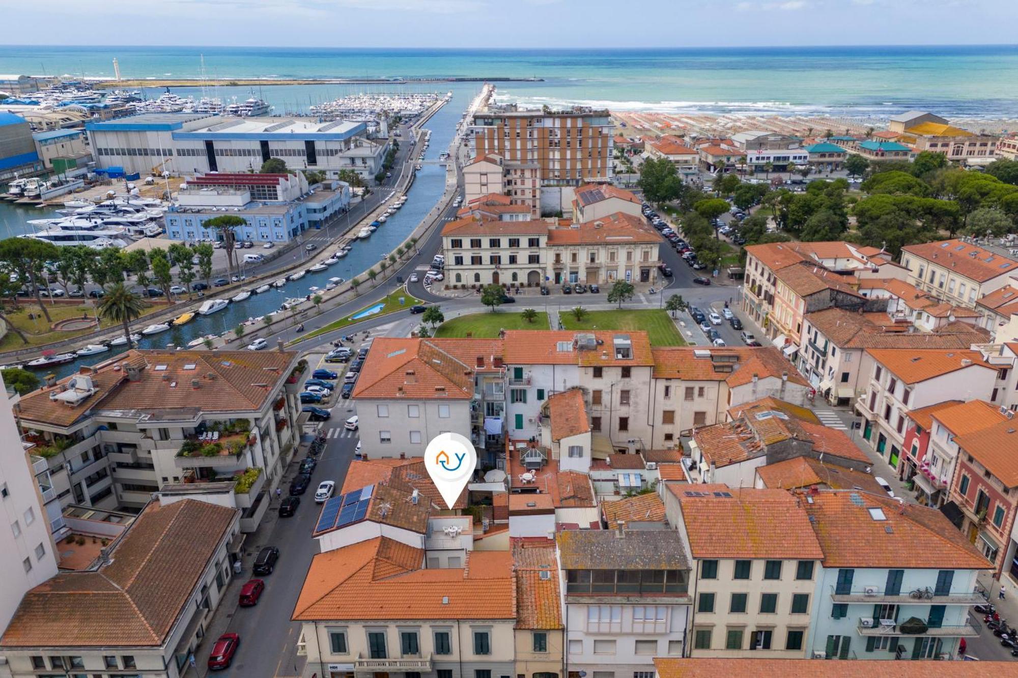 La Suite 2 Ondina Viareggio 200M From Sea - Happy Rentals المظهر الخارجي الصورة